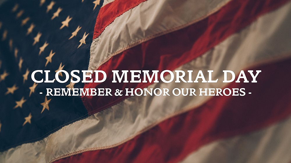 Memorial Day closings Ada Icon