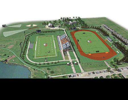 Artificial turf in Ada