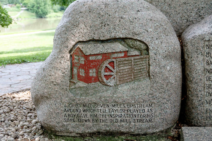 Down by the old mill stream...it's close to Ada