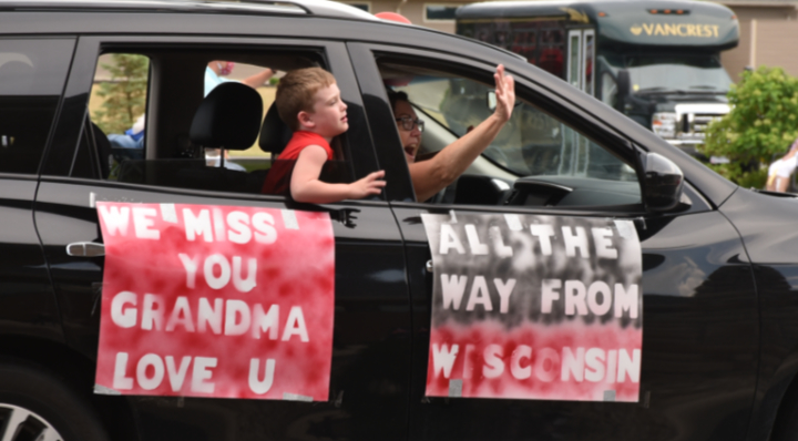 All the way from Wisconsin