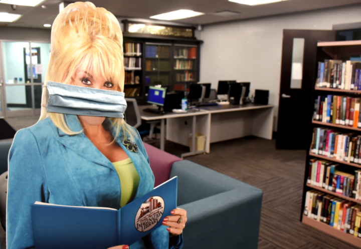 Yes, the library is open | Ada Icon