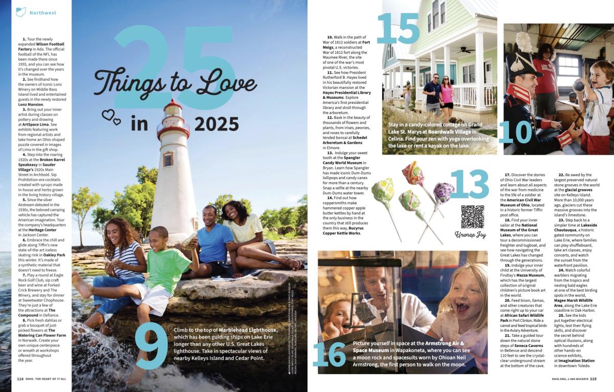 #1 recommended attraction in NW Ohio is in Ada