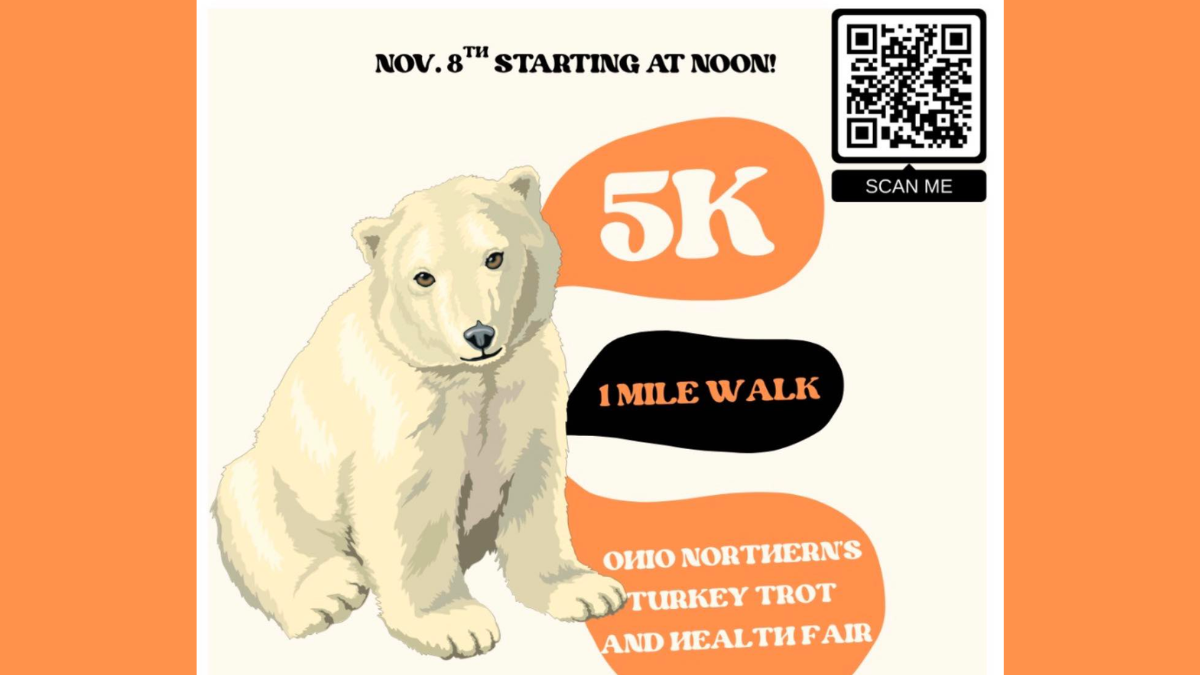 November 8 Turkey Trot and health fair hosted by ONU