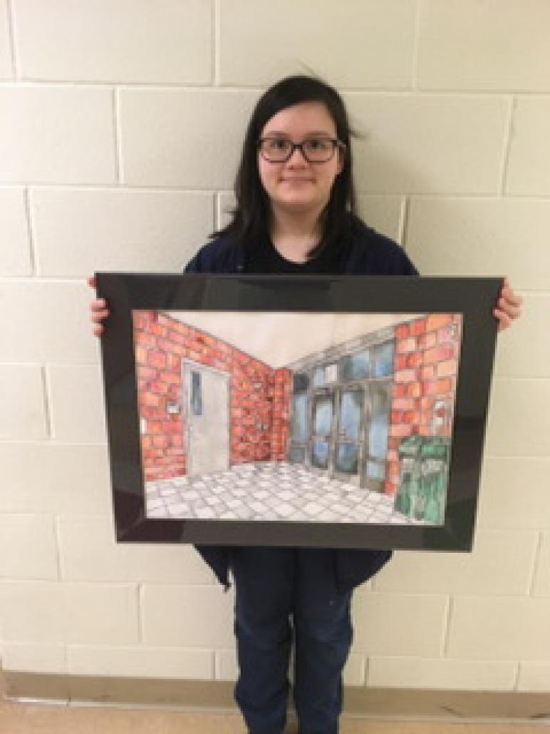 Keli Trudeau, watercolor.
