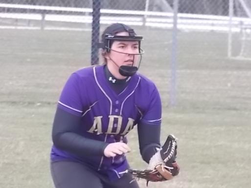 Ada senior third baseman Maddie Gossard was named second team all-state in Div. IV. She hit nine homers, drove in 48 runs and batted .518 in 2018.