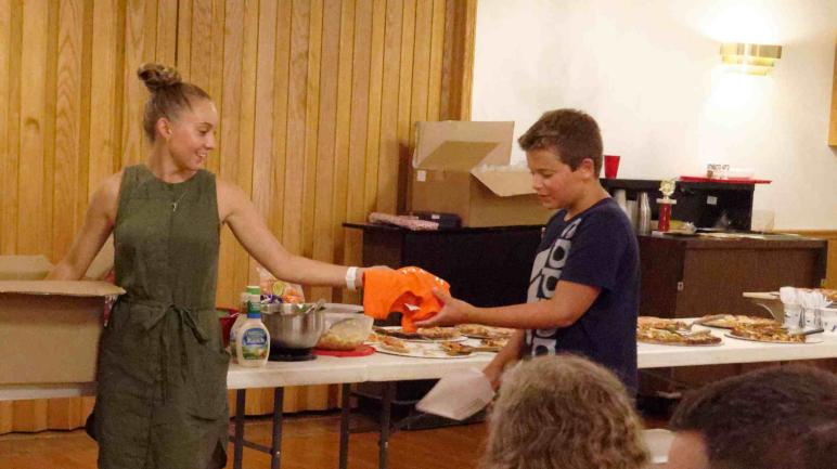 Also at Wednesday's banquet, Richard Moed of rural Alger was honored as the most-improved swimmer in the Stingrays 11-12 boys group.