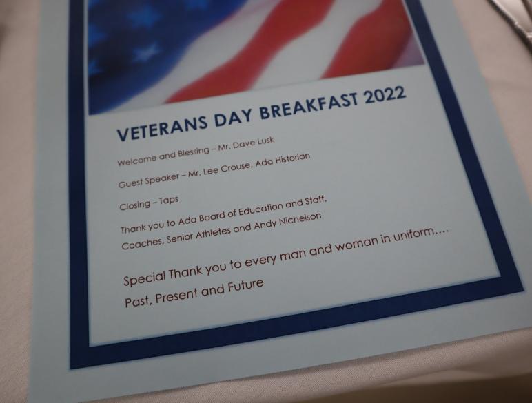 Veteran's Day program