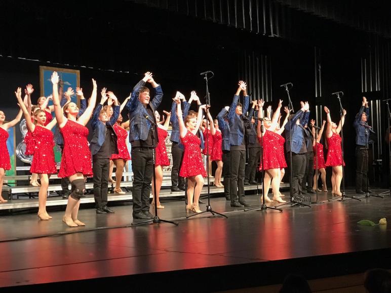 Ada Varsity Singers take a bow
