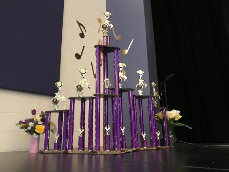 Music Feast trophies