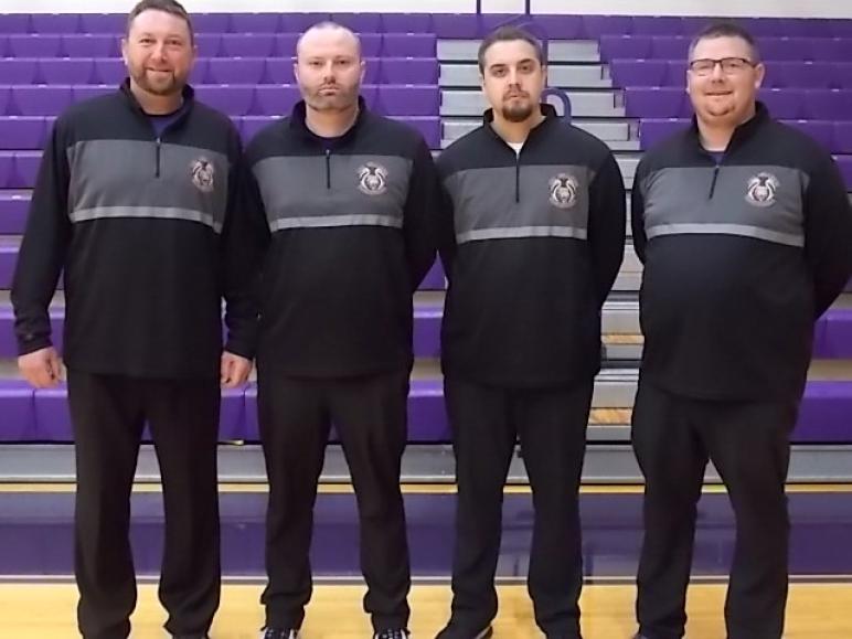 AHS boys basketball coaches / PHOTO Cort Reynolds