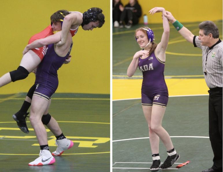 LEFT) Clayton McClain, RIGHT) Jillian Hazelton