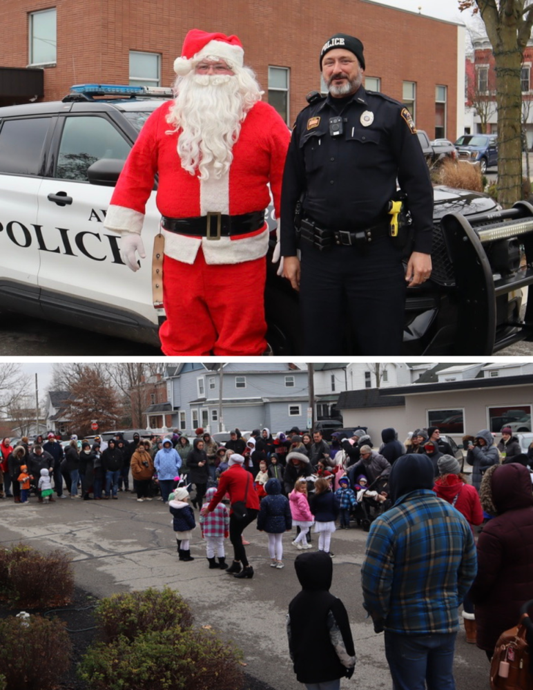 Festivities began at 11:00 a.m.