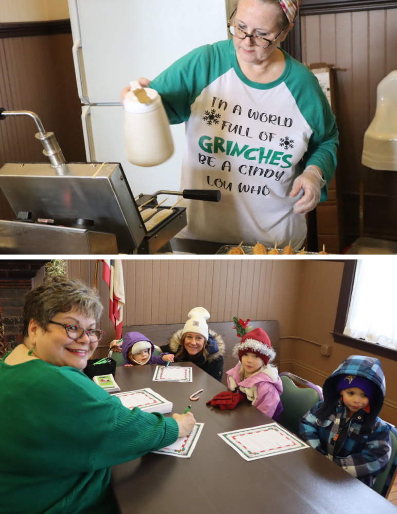 Warming up with food and activities