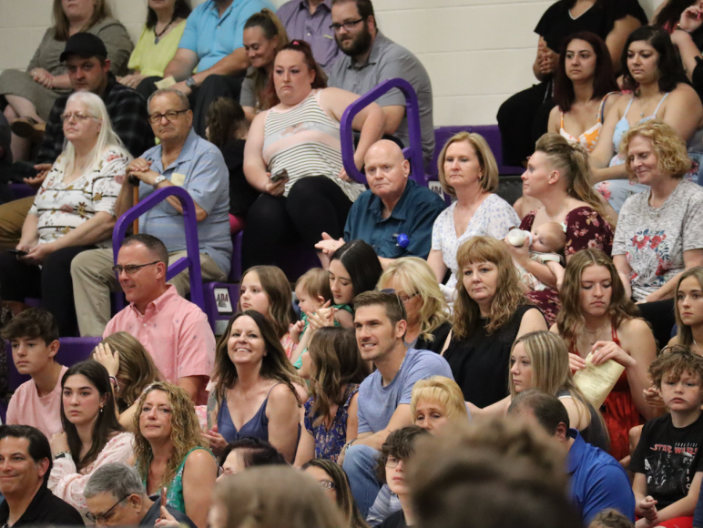Families and friends celebrate the Class of 2023