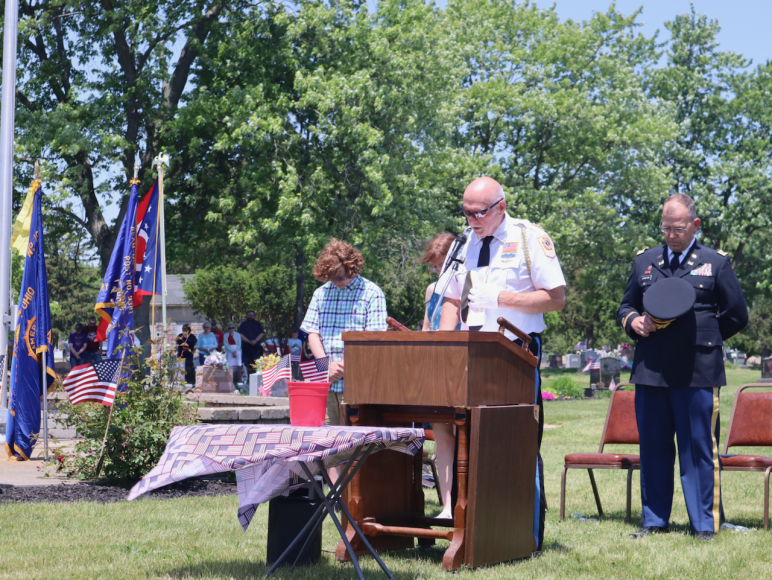 Invocation delivered by Chaplain Allen Conley
