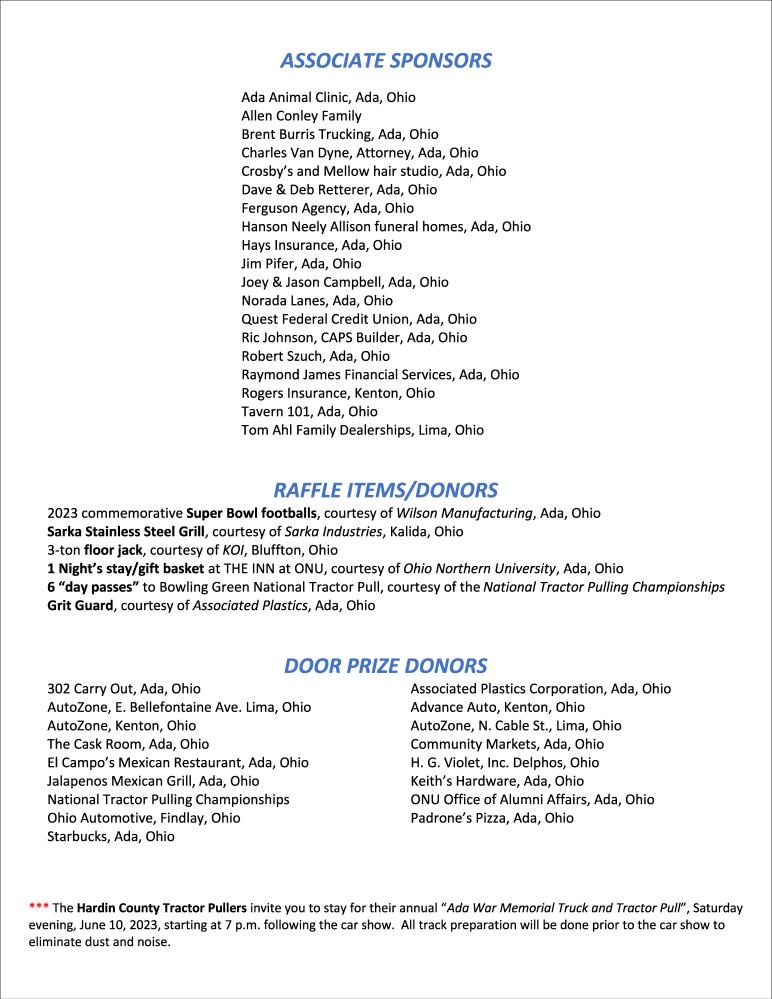 2023 Park-in-the-Park flyer, p. 2