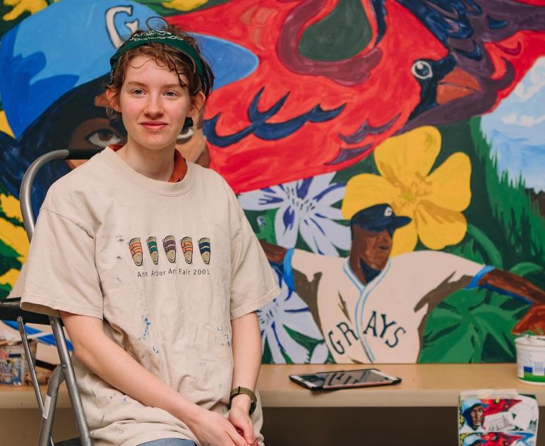 Aubrey Davis, mural designer