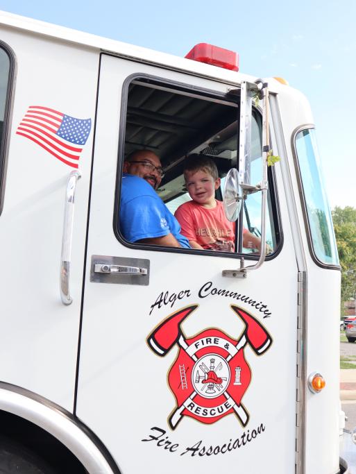 Alger Community Fire Association / PHOTO Ada Icon
