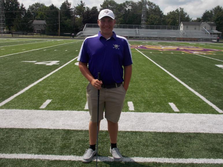 Top returning Ada golfer, Jack Baumgartner / PHOTO Cort Reynolds