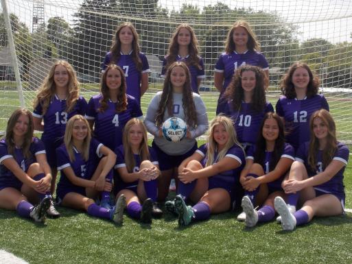 Returning letter winners on 2023 Ada High School girls soccer team (Ohio)