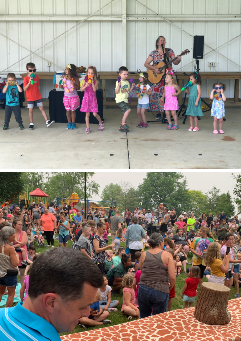 Summer reading program events at War Memorial Park