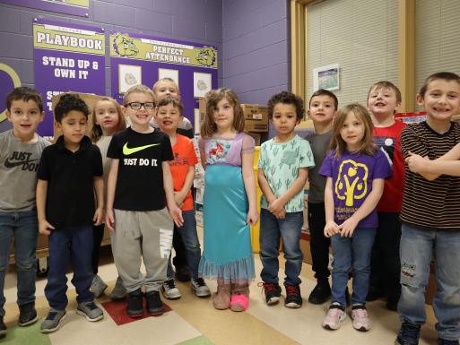 Mrs. Williams’-Mrs. Morgan's kindergarten class, 2023-2024